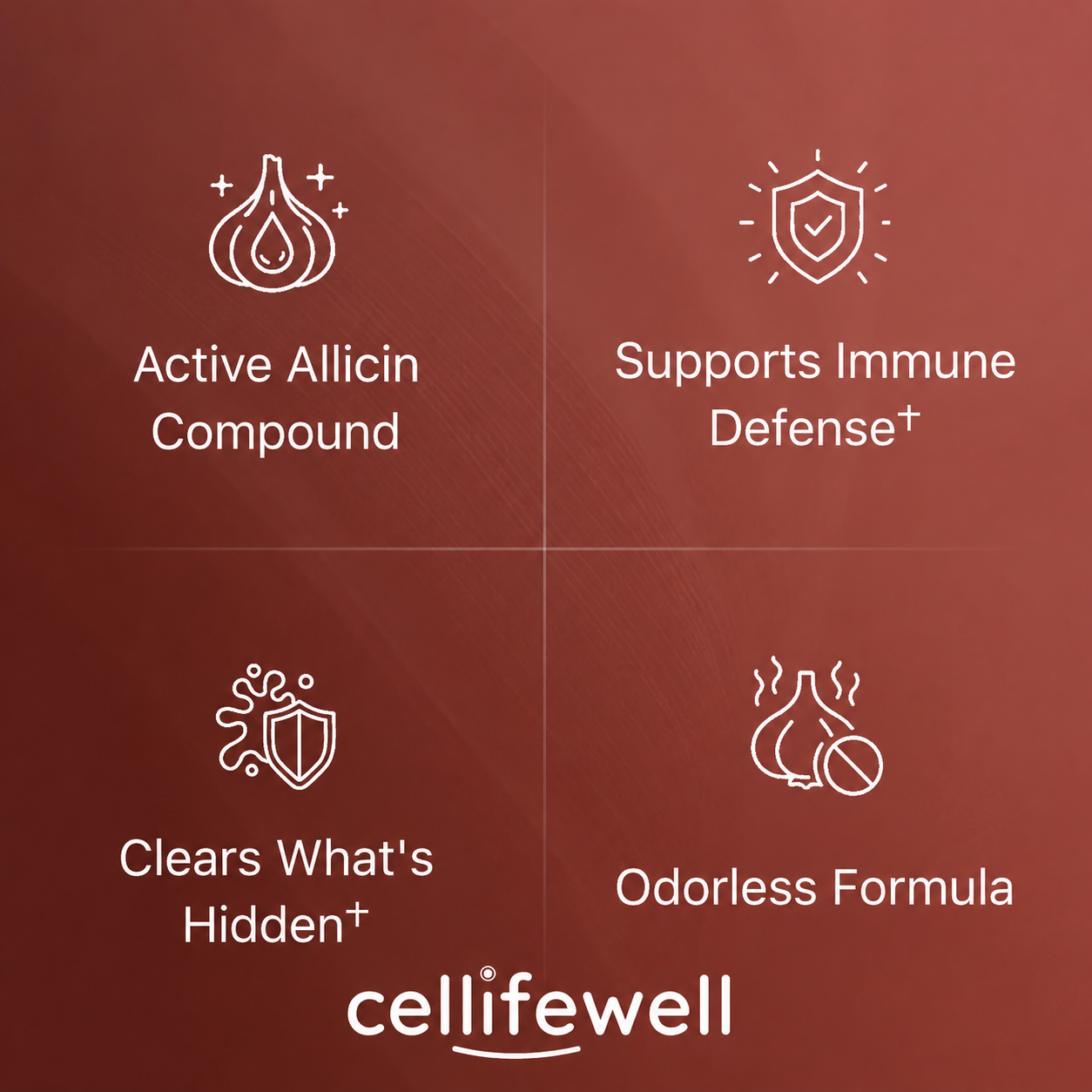 Odorless Garlic Extract Capsules
